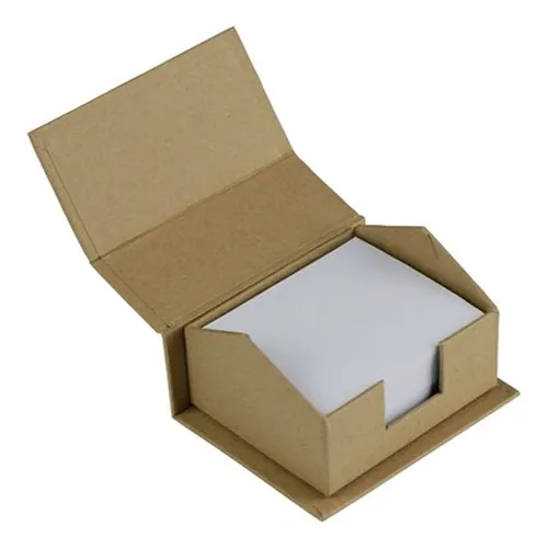 Memo holder "house", notebook, sticky notes | Oliver