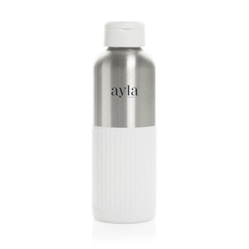 Ripple RCS R-stalen lekvrije waterfles met handvat 750 ml Ripple RCS R-stalen lekvrije waterfles met handvat 750 ml