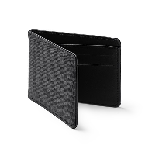 Wallet with melange finish and RFID security syste Donaldo Wallet with melange finish and RFID security syste Donaldo