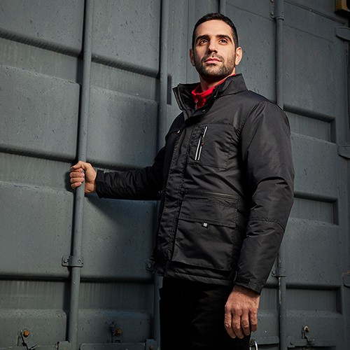 Veste avec capuche amovible GRAPHITE Veste avec capuche amovible GRAPHITE