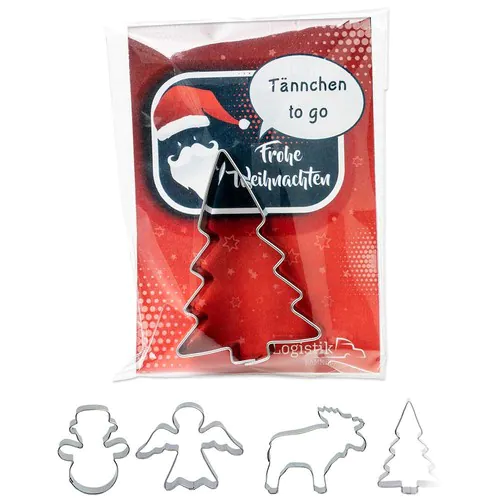 Baking-shape in bag - winter - comet