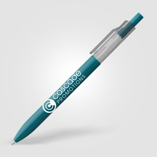 Stylo Nimbus à clip translucide rPET Stylo Nimbus à clip translucide rPET