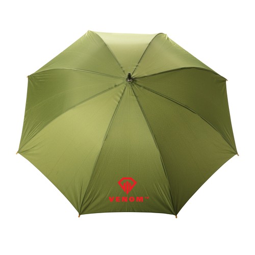 23" Impact AWARE™ RPET 190T auto open bamboo umbrella 23" Impact AWARE™ RPET 190T auto open bamboo umbrella