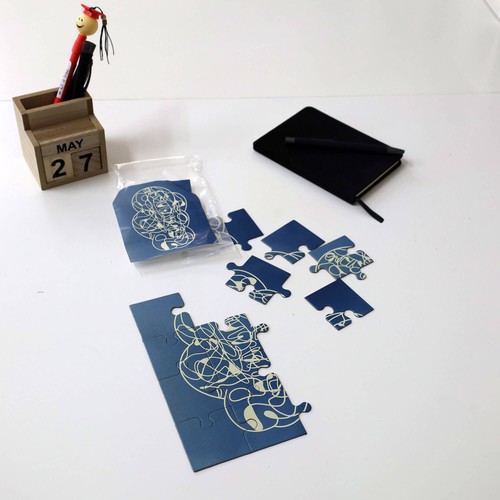 A5 CARD PUZZLE – 12 PIECES CUSTOMIZABLE