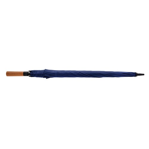 Ombrello automatico Tony 30" manico acacia rPET Aware™ Ombrello automatico Tony 30" manico acacia rPET Aware™
