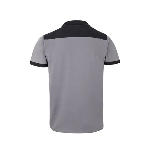 VL VELES. Polo piqué bicolore stretch (200g/m²), manches courtes, en polyester (96%) et élasthanne (4%) VL VELES. Polo piqué bicolore stretch (200g/m²), manches courtes, en polyester (96%) et élasthanne (4%)