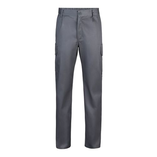 VL MABON. Pantalon sergé, multipoches (200g/m²), en coton (35%) et polyester (65%)