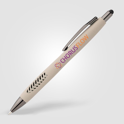 Avalon Recycled Plastic Stone Finish Stylus Pen