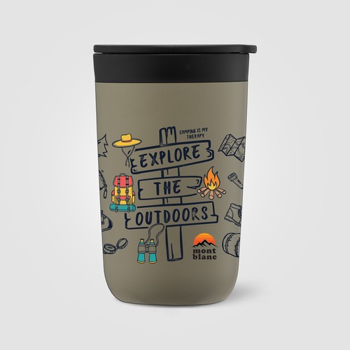 Discovery - 415 ml Double Wall Tumbler with Recycled PP Liner Discovery - 415 ml Double Wall Tumbler with Recycled PP Liner
