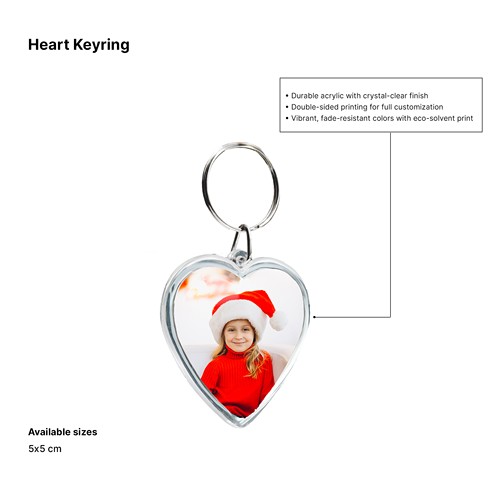 Heart Keyring Heart Keyring
