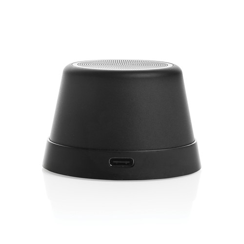 Haut-parleur magnétique 5W en aluminium recyclé RCS Nivio Haut-parleur magnétique 5W en aluminium recyclé RCS Nivio