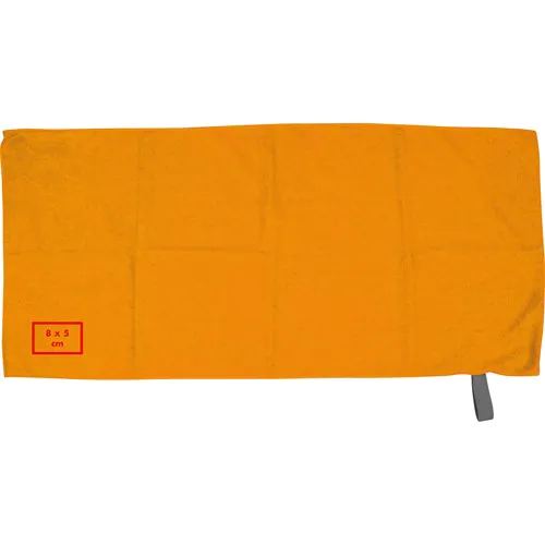 Handdoek van microvezel met elastiek