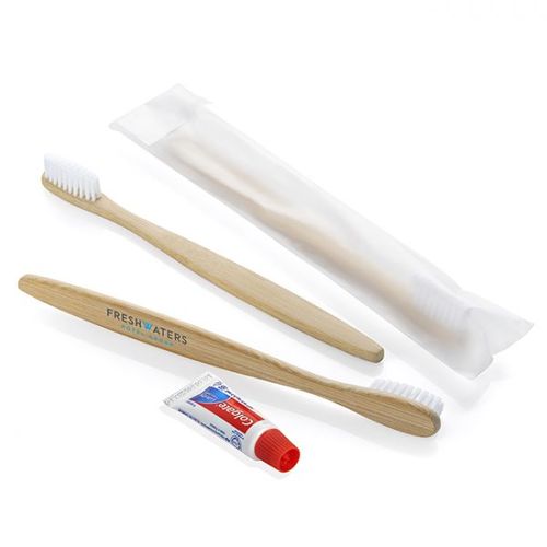 Bamboo Toothbrush and Colagte Toothpaste Bamboo Toothbrush and Colagte Toothpaste