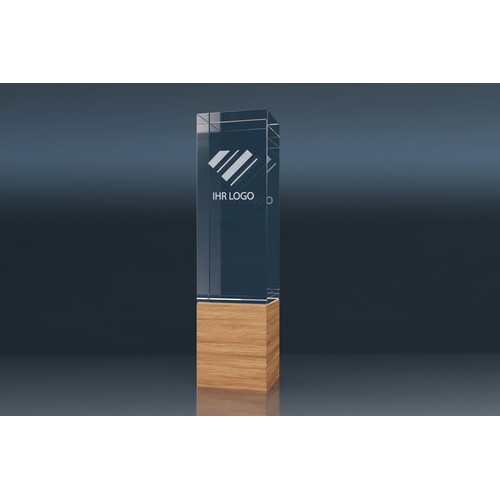 Crystal Trophy WOOD (S)