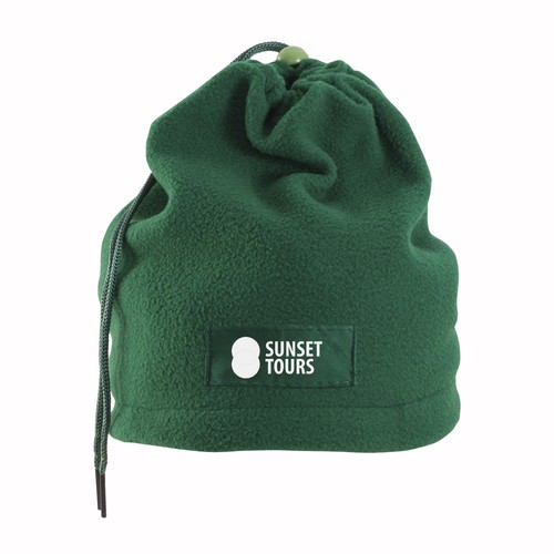 Band warms-neck fleece, convertible in hat with Label Band warms-neck fleece, convertible in hat with Label