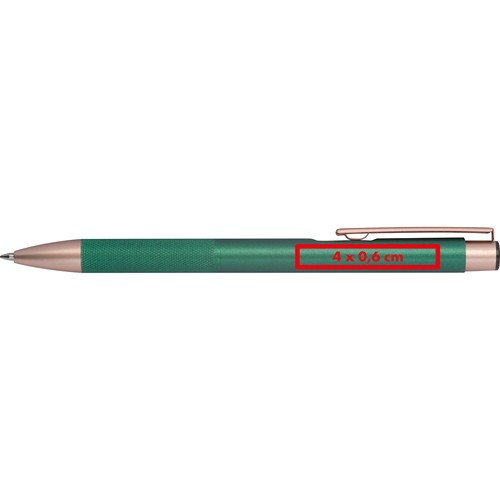 Recycled aluminium ballpoint NATASHA