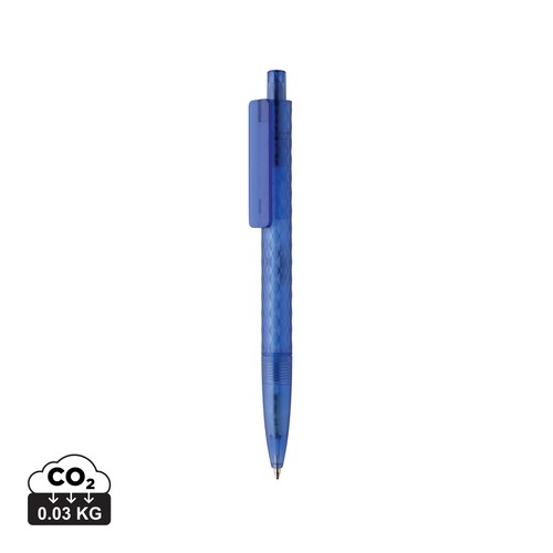Stylo X3 en plastique givré GRS