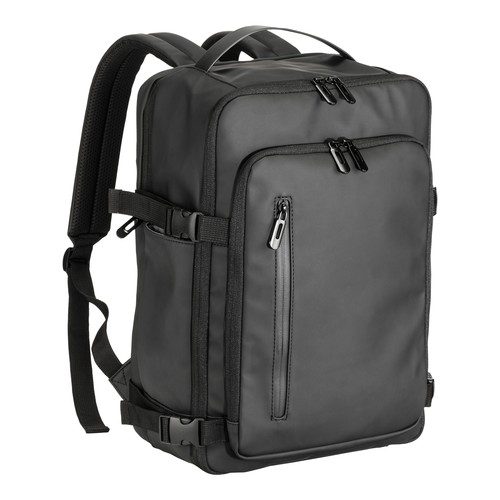 Laptop backpack (15) made of water resistant soft PU Laptop backpack (15) made of water resistant soft PU