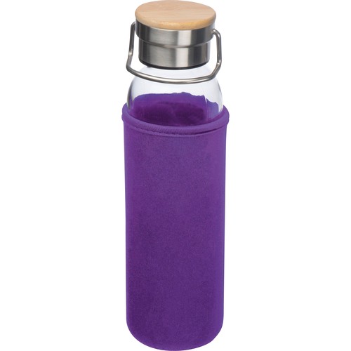 Bouteille en verre avec housse néoprène, 600 ml Bouteille en verre avec housse néoprène, 600 ml