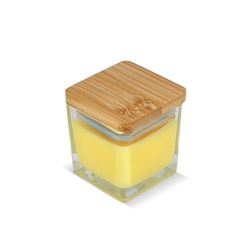 Bougie végétale Chakra dans un pot en verre