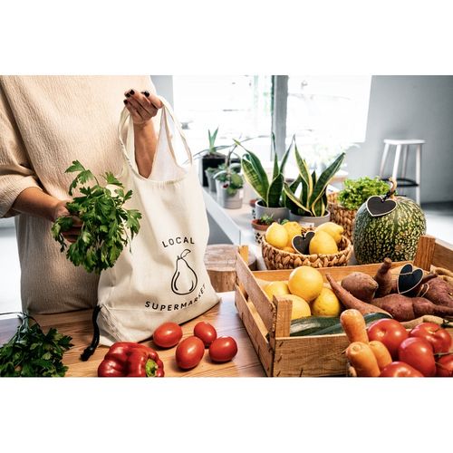 ORLEANS. 100% cotton foldable bag (100 g/m²) ORLEANS. 100% cotton foldable bag (100 g/m²)