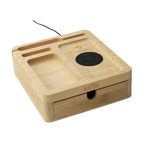 Walter Bamboo Big Dock 15W organizer and charge Walter Bamboo Big Dock 15W organizer and charge