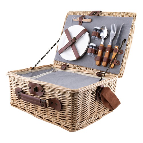 Picnic basket for 2 Porcellana