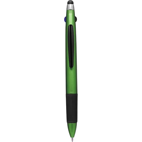 3 COLORS TOUCH SCREEN PLASTIC BALLPOINT PEN