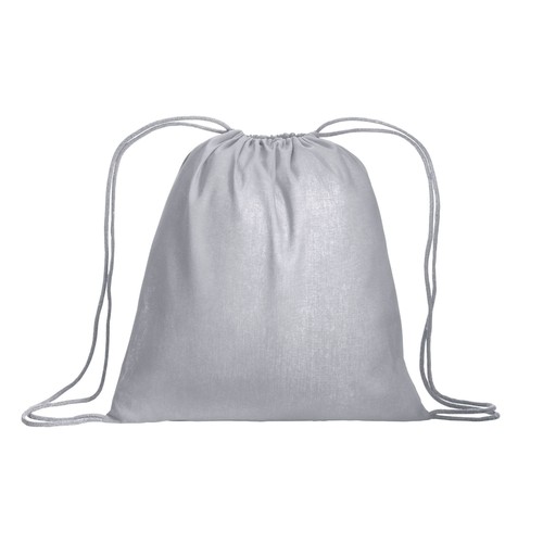 95 g/m2 cotton backpack with drawstring closure
