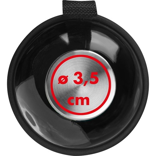 1000 ml glass bottle with neoprene sleeve