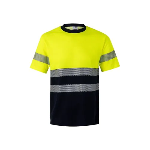 VL BASTET. Two-tone piqué T-shirt (150g/m²), in cotton (55%) and polyester (45%) VL BASTET. Two-tone piqué T-shirt (150g/m²), in cotton (55%) and polyester (45%)