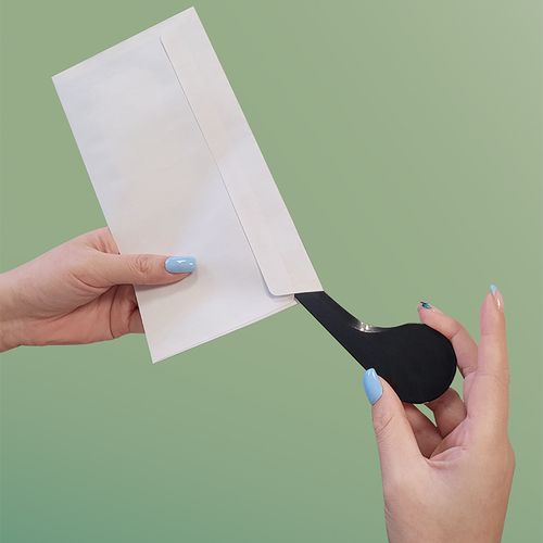 LETTER OPENER MADE FROM RECYCLED MATERIAL