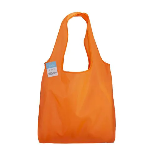 210T RPET foldable shopping bag