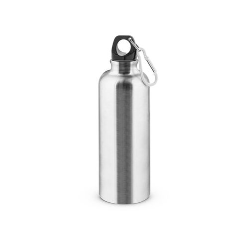 KELCE. Bouteille en acier inoxydable à simple paroi avec mousqueton 550 ml