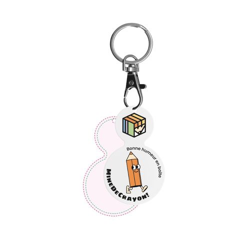PORTE-CLE MOUSQUETON AVEC JETON FORME ROND Ø35 PORTE-CLE MOUSQUETON AVEC JETON FORME ROND Ø35
