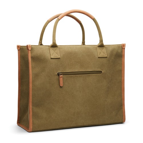 VINGA Bosler RCS recycled canvas office tote VINGA Bosler RCS recycled canvas office tote