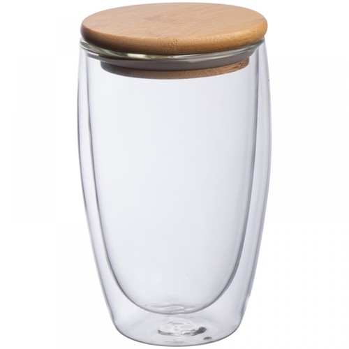 Double-walled glass with 500 ml filling capacity Double-walled glass with 500 ml filling capacity