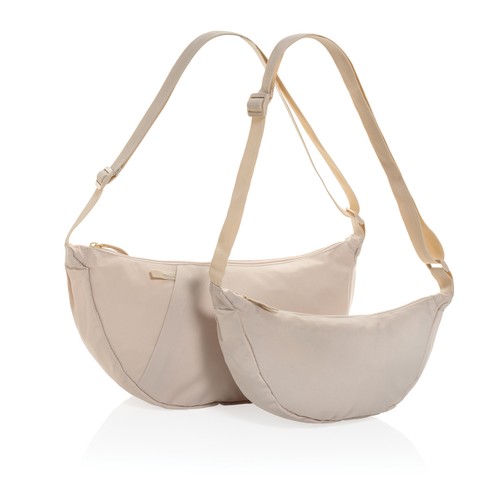 Crescent AWARE™ RPET half moon sling bag
