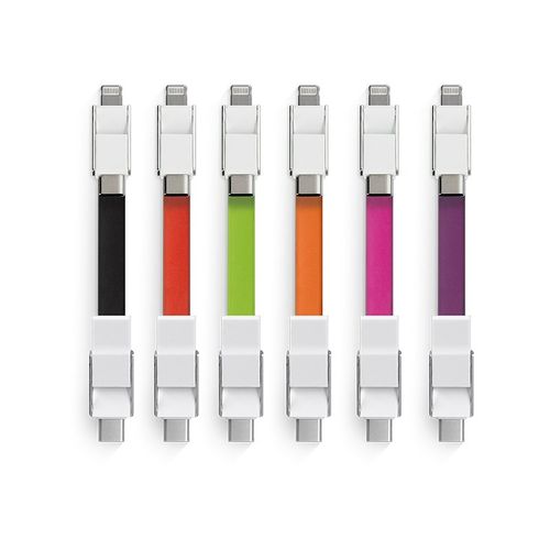 CABLE DE CHARGE RAPIDE (20 W) ET TRANSFERT DE DONNEES 6 EN 1 CABLE DE CHARGE RAPIDE (20 W) ET TRANSFERT DE DONNEES 6 EN 1