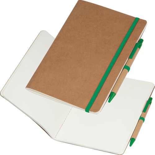 Cahier A5 avec stylo à bille Cahier A5 avec stylo à bille