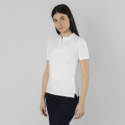 Women White Polo Shirt Charles Women White Polo Shirt Charles