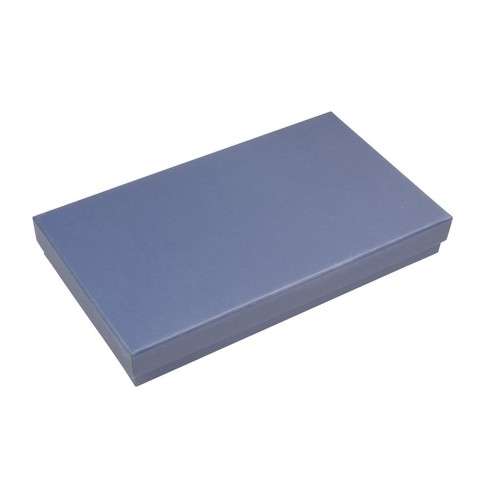 BLUE BOX SATIN BLUE 265X155X35 MM BLUE BOX SATIN BLUE 265X155X35 MM