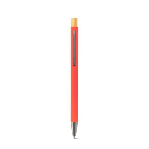 ZYLEN. Ballpoint pen in recycled aluminum (100% rAL), with rubber finish ZYLEN. Ballpoint pen in recycled aluminum (100% rAL), with rubber finish