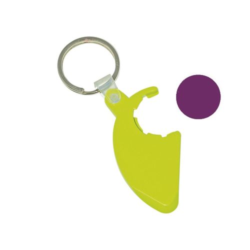 KEY-RING TOKEN HOLDER WITH SCRATCHCARD SCRAPER KEY-RING TOKEN HOLDER WITH SCRATCHCARD SCRAPER