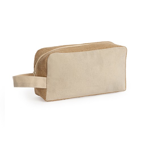 Cotton and laminated jute pouch Californio Cotton and laminated jute pouch Californio
