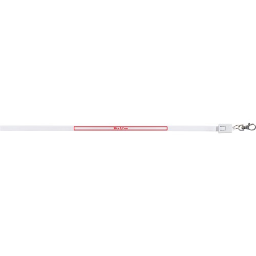 Lanyard avec câble de recharge Reno Lanyard avec câble de recharge Reno