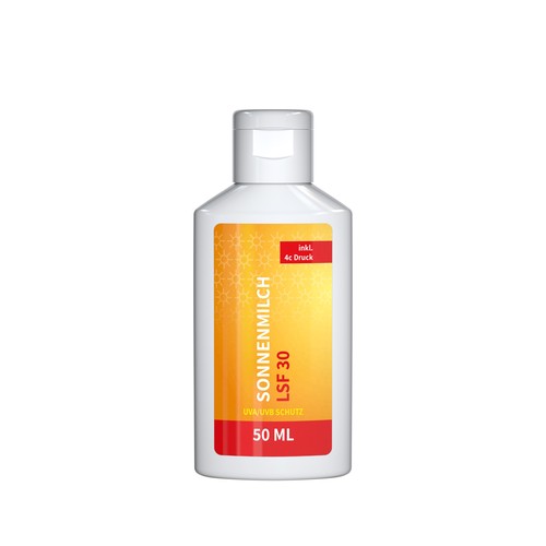Sun Milk SPF 30, 50 ml, Body Label
