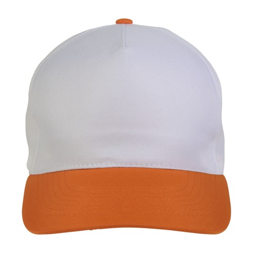 Polyester 5-panel cap with adjustable velcro strap (for kids)