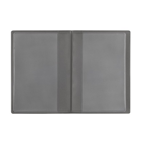 CreativDesign® ID card pocket "4-fold" velor gray CreativDesign® ID card pocket "4-fold" velor gray