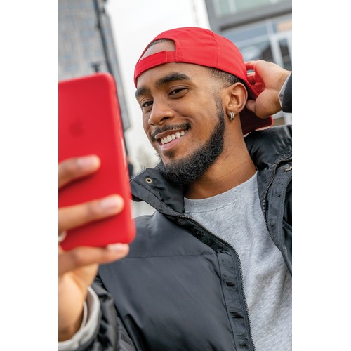 Casquette 5 panneaux en coton recyclé 190gr IMPACT